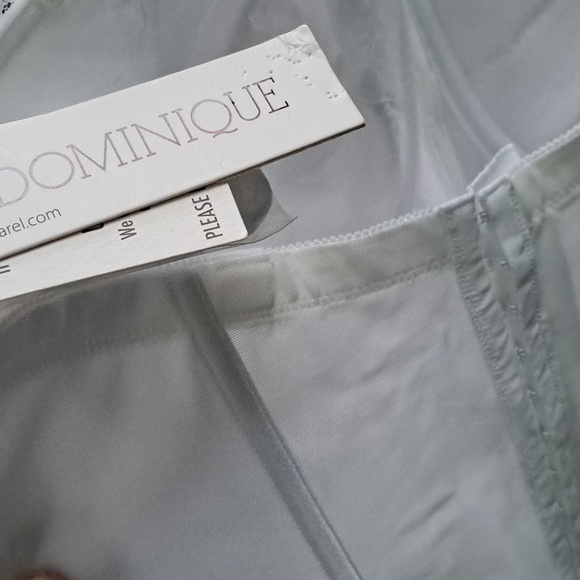 Dominique Juliet Underwire 8950 Elegant White Bustier Corset 42DD New - Picture 2 of 5